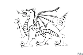 dragón Páxinas Para Colorear Imprimibles